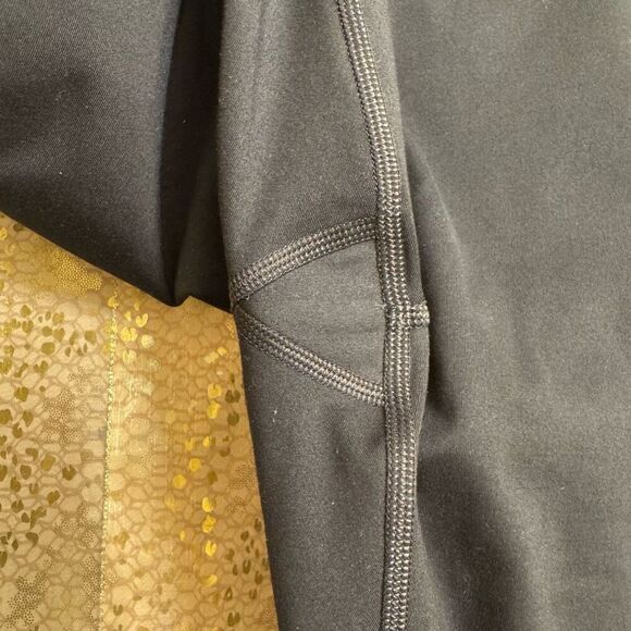 Girlfriend Collective Black Compressive High-Rise Leggings 7/8 Length XL - Picture 4 of 9